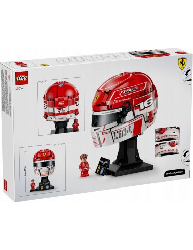 LEGO Kask Charles Leclerc Scuderia...