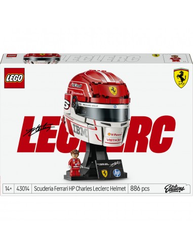 LEGO Kask Charles Leclerc Scuderia...