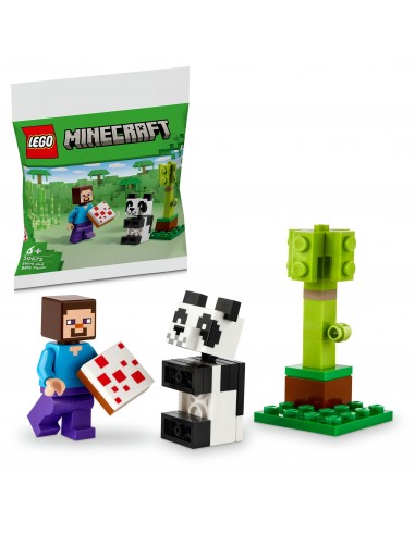 LEGO® Minecraft Steve i mała panda 30672