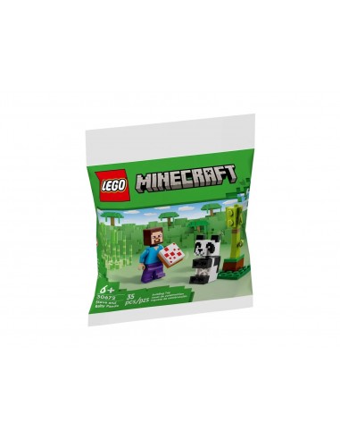 LEGO® Minecraft Steve i mała panda 30672